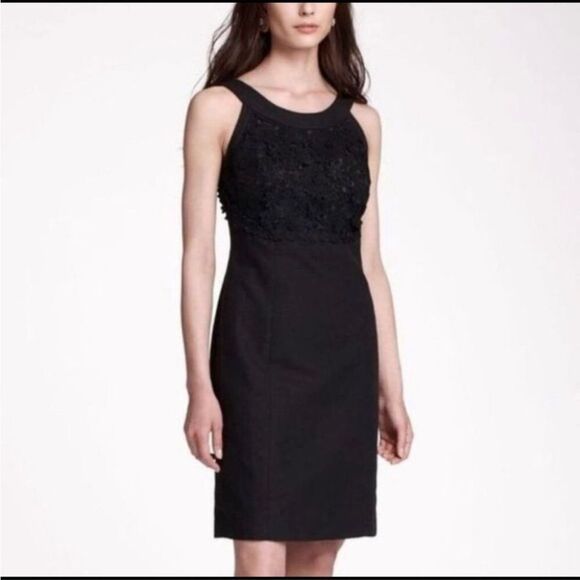 ANTHROPOLOGIE | POSTMARK Oleander Black Linen Blend Dress NEW Women’s Size 12 - Picture 12 of 12